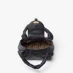 FENDI Spy Mini Black leather mini-bag - Image 4